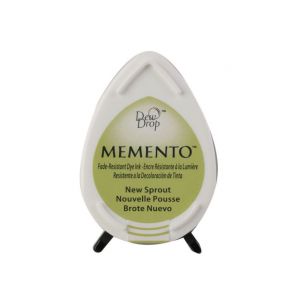 Poduszka z tuszem do stempli Memento 4,2x2,8cm Zielona miętowa